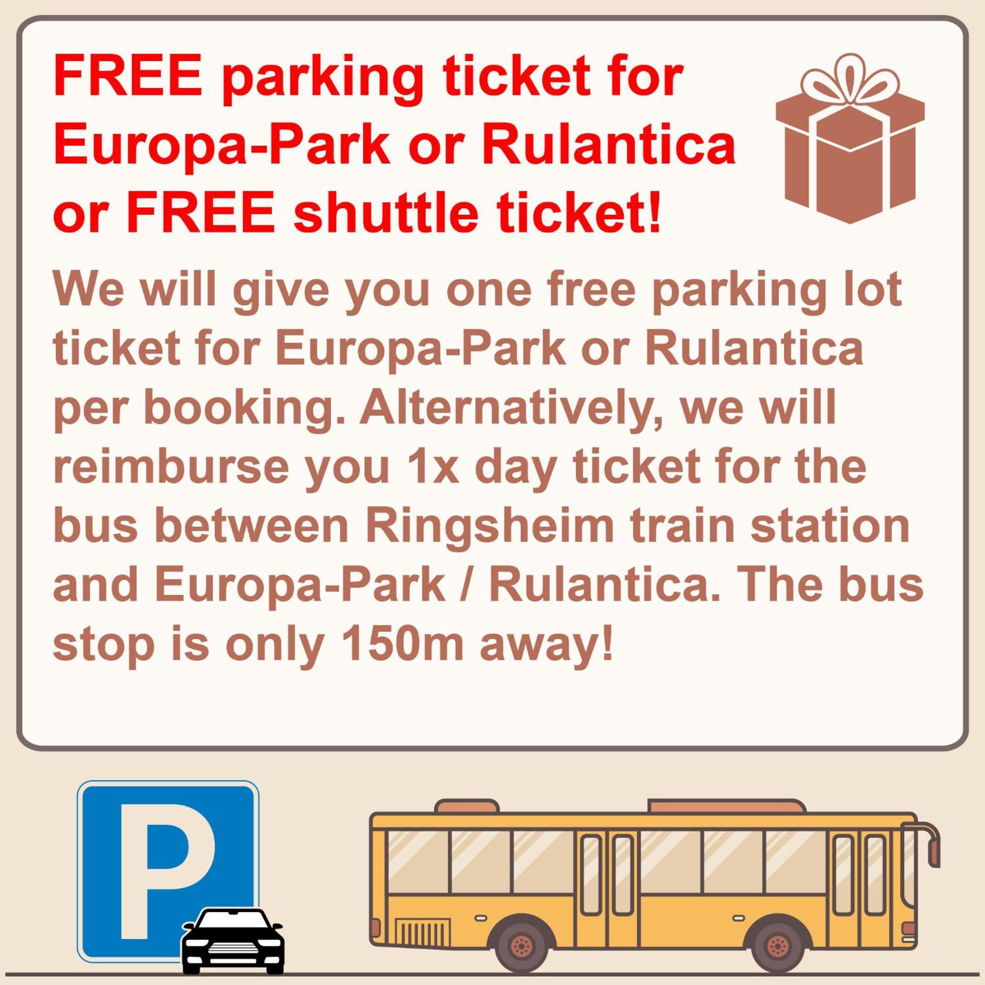 Hotel Sunparc - Shuttle Zum Europa-Park Rust 4Km & Rulantica 2Km Ringsheim Eksteriør billede